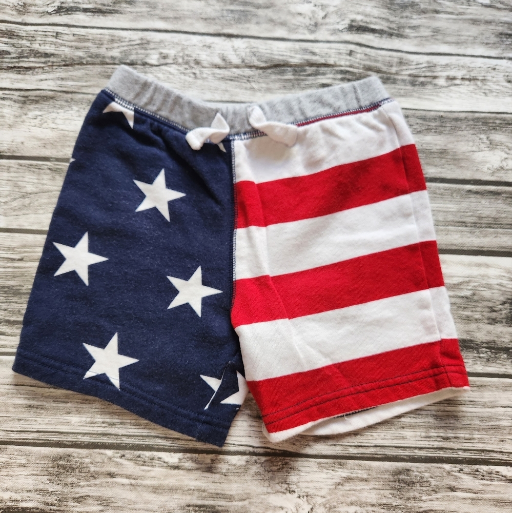 Childrens place red, white & blue shorts